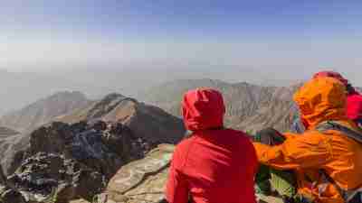 Trekking in the High Atlas mountains